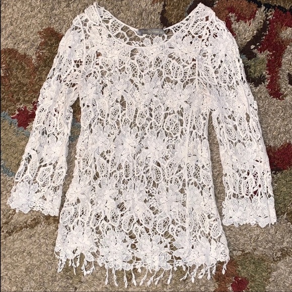 Anthropologie Tops - 💗Anthropologie crochet top💗